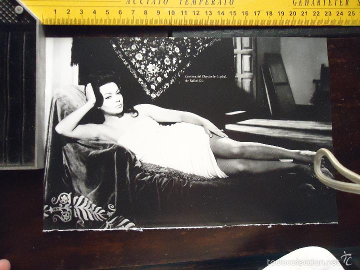 Coleccionismo de revistas y peri&oacute;dicos: sara zara sarita montiel hoja con fotografias - ver fotos adicionales parte trasera