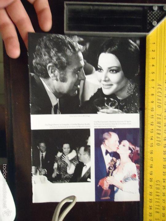 Coleccionismo de revistas y peri&oacute;dicos: sara zara sarita montiel hoja con fotografias - ver fotos adicionales parte trasera