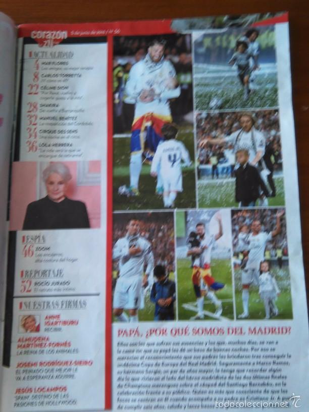 Coleccionismo de Revistas y Peri&oacute;dicos: RECORTE real madrid sergio ramos cristiano ronaldo pepe lola herrera