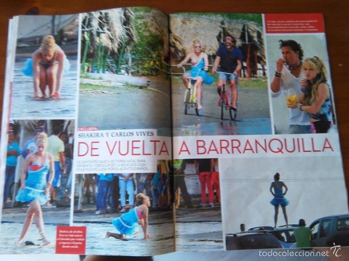 Coleccionismo de Revistas y Peri&oacute;dicos: RECORTE shakira carlos vives la bicicleta