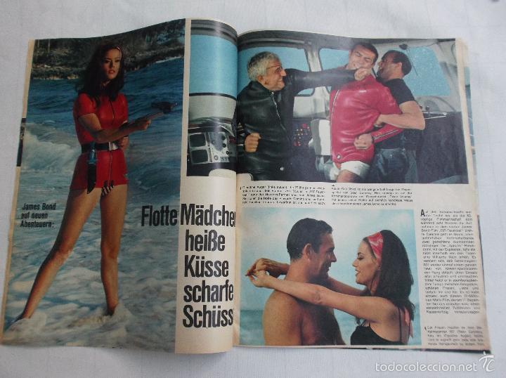 Coleccionismo de Revistas y Peri&oacute;dicos: JAMES BOND AUF NEUEN ABENTEUERN. ARTICULO DE LA REVISTA NEUE JLLUSTRIERTE, JANUAR 1966