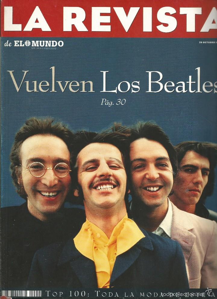 Coleccionismo de Revistas y Peri&oacute;dicos: LA REVISTA DE EL MUNDO N&ordm;2. 29 OCT 1995. VUELVEN LOS BEATLES.DAVID TRUEBA. JODIE FOSTER LAS MENINAS