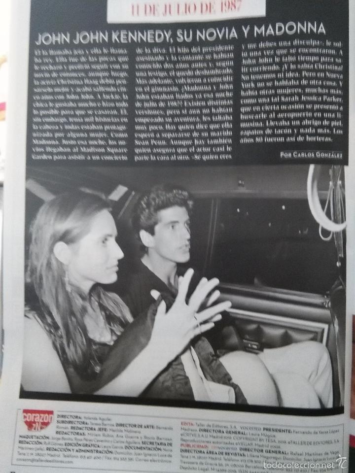 Coleccionismo de Revistas y Peri&oacute;dicos: recorte JOHN KENNEDY MADONNA