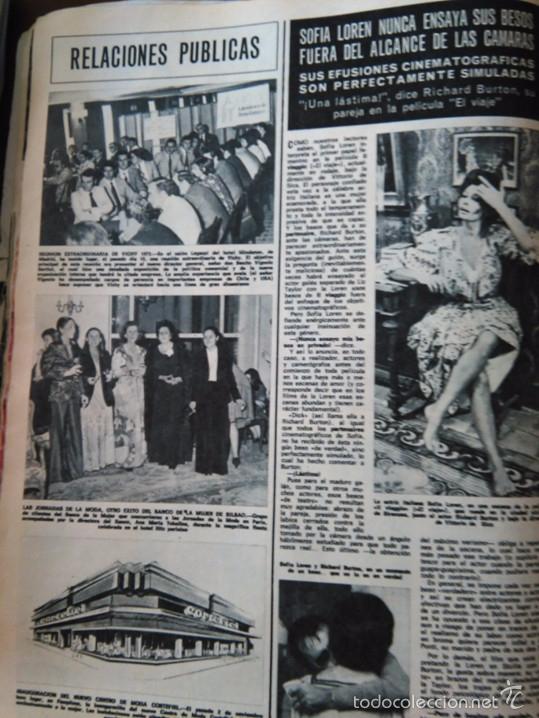 Coleccionismo de Revistas y Peri&oacute;dicos: recorte SOFIA LOREN CORTEFIEL