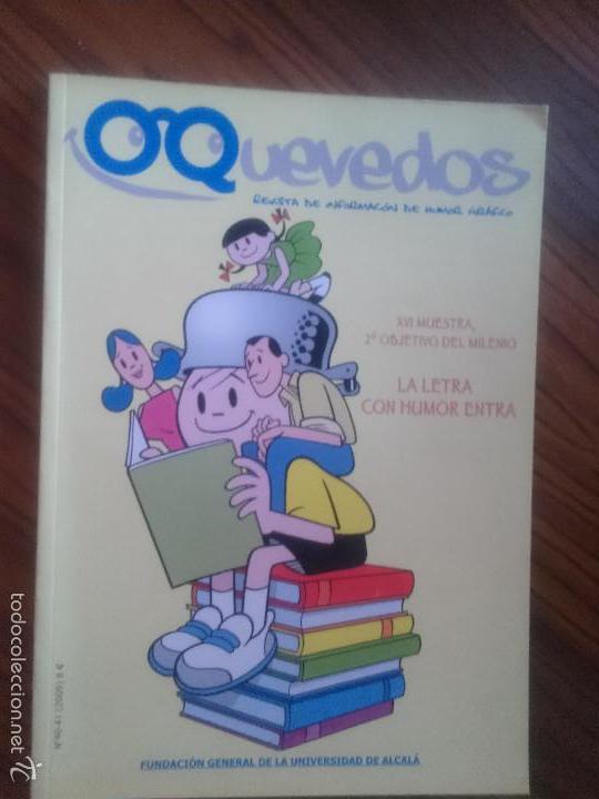 Coleccionismo de revistas y peri&oacute;dicos: QUEVEDOS 40-41. REVISTA DE HUMOR GR&Aacute;FICO. BUEN ESTADO. CON LOMO. RARO