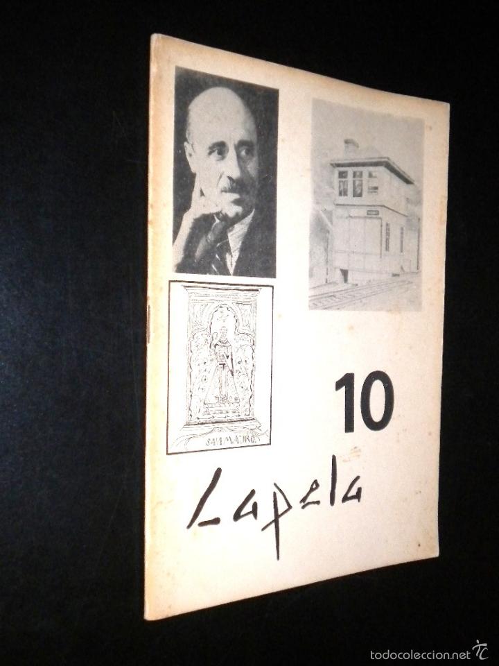 Collection Magazines and Newspapers: Capela 10 / Primavera 1981 n&ordm; 10 / Boletin de informacion personal de Bernardo V&iacute;ctor Carande