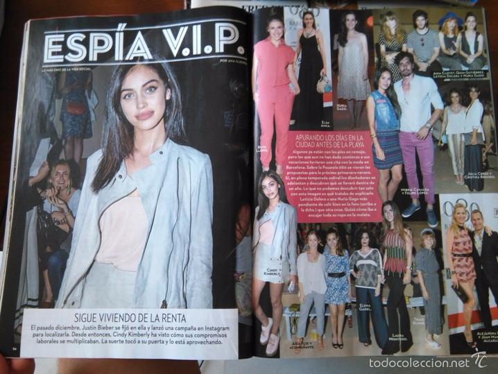 Coleccionismo de Revistas y Peri&oacute;dicos: RECORTE CINDY KIMBERLY ELSA ANKA QUIM GUTIERREZALEJANDRA PRAT