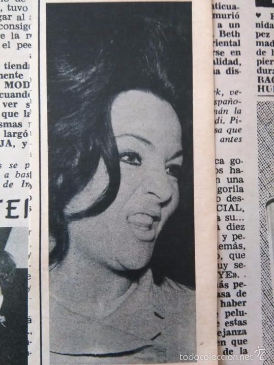 Coleccionismo de Revistas y Peri&oacute;dicos: recorte SARA MONTIEL