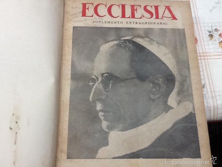 Sammeln von Zeitschriften und Zeitungen: Ecclesia de la 47 a la 88 + suplemento extraordinario