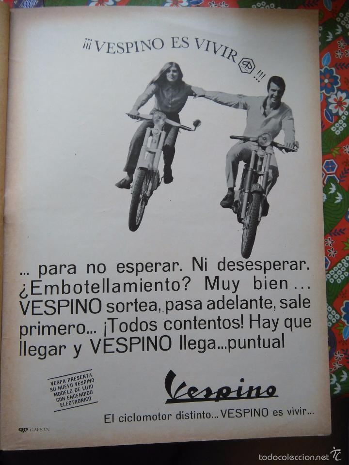 Coleccionismo de Revistas y Peri&oacute;dicos: recorte ANUNCIO PUBLICIDAD CICLOMOTOR VESPINO 69 VESPA