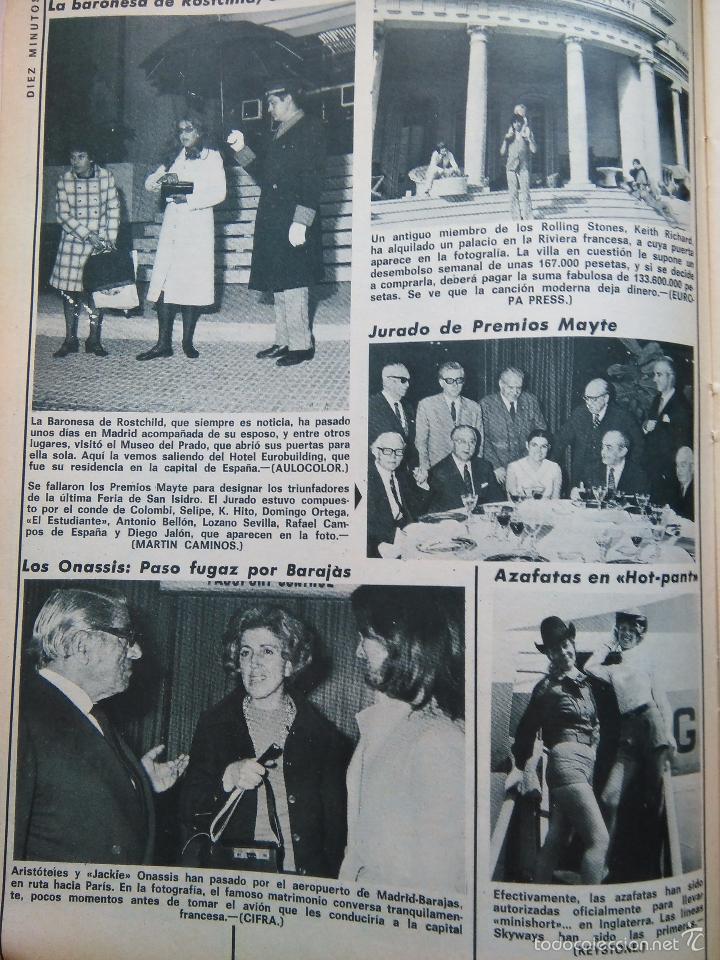 Coleccionismo de Revistas y Peri&oacute;dicos: recorte  KEITH RICHARD ROLLING STONES THE PREMIOS MAYTE ROSTCHILD ONASSIS