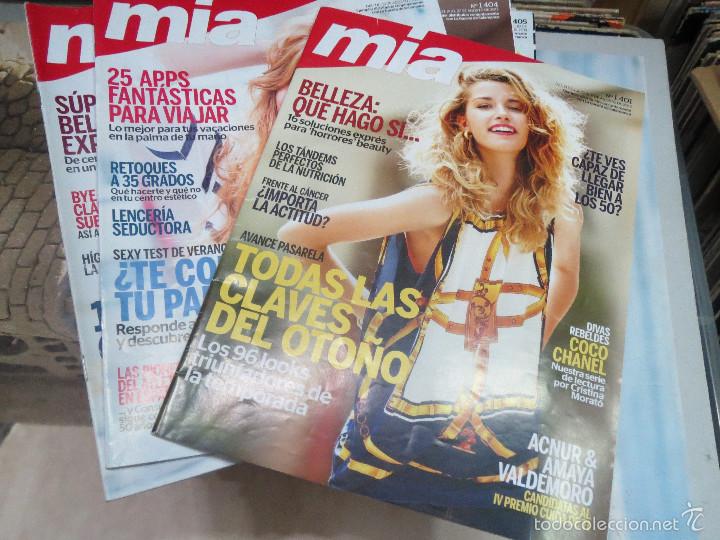 Coleccionismo de Revistas y Peri&oacute;dicos: 47 REVISTAS A&Ntilde;O 2013 REVISTA MIA.