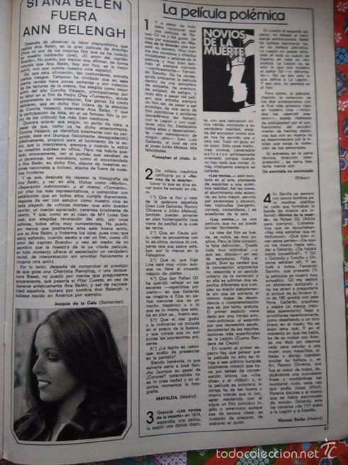 Coleccionismo de Revistas y Peri&oacute;dicos: RECORTE ANA BELEN