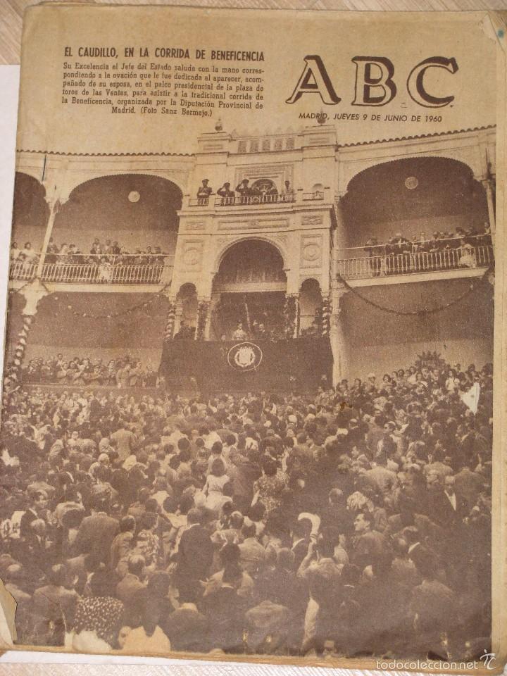 Coleccionismo de Revistas y Peri&oacute;dicos: ABC DE 9 JUNIO 1960.