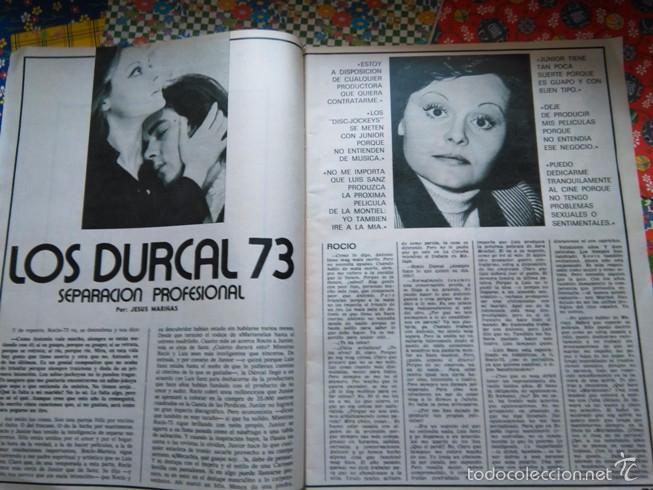 Coleccionismo de Revistas y Peri&oacute;dicos: RECORTE ROCIO DURCAL ANTONIO MORALES JUNIOR