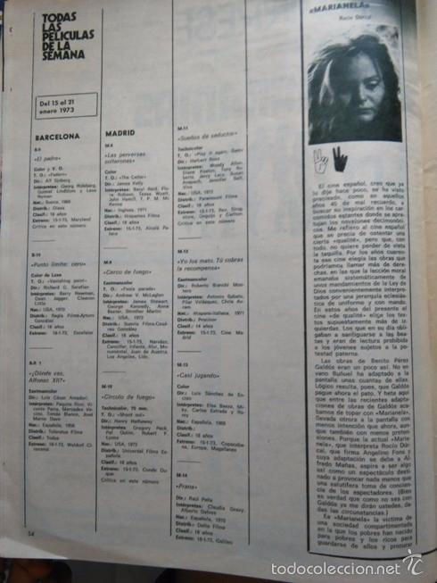 Coleccionismo de Revistas y Peri&oacute;dicos: RECORTE rocio durcal marianela