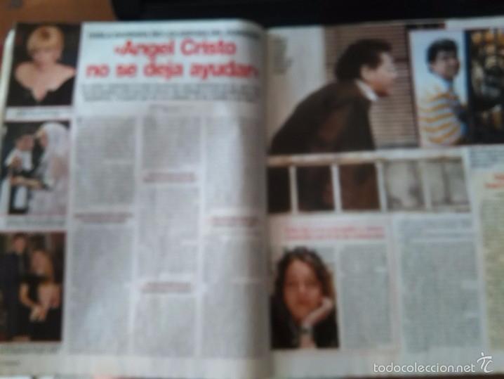 Coleccionismo de revistas y peri&oacute;dicos: recorte barbara rey angel cristo sofia