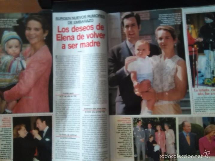 Collezionismo di Riviste e Giornali: recorte infanta elena familia real
