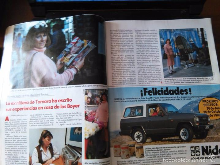 Coleccionismo de Revistas y Peri&oacute;dicos: RECORTE ISABEL PREYSLER LA EX NI&Ntilde;ERA DE TAMARA FALCO