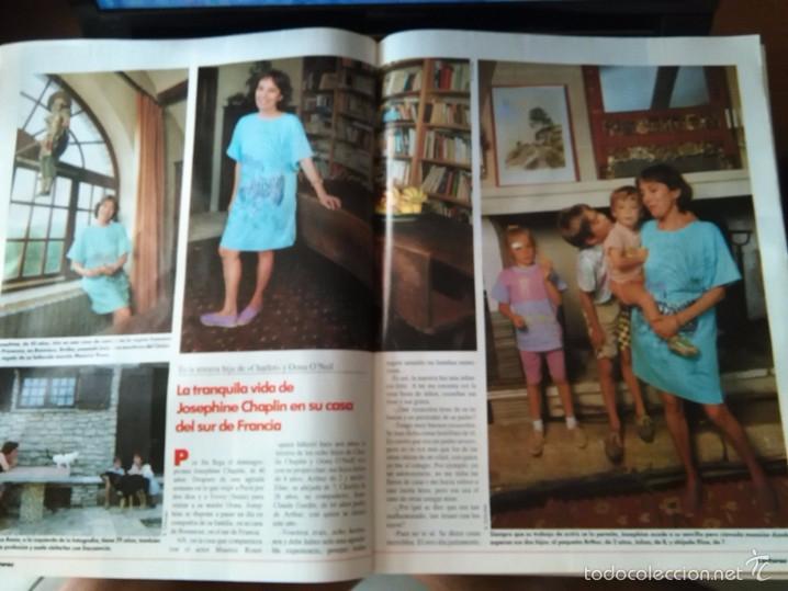 Coleccionismo de revistas y peri&oacute;dicos: recorte JOSEPHINE CHAPLIN