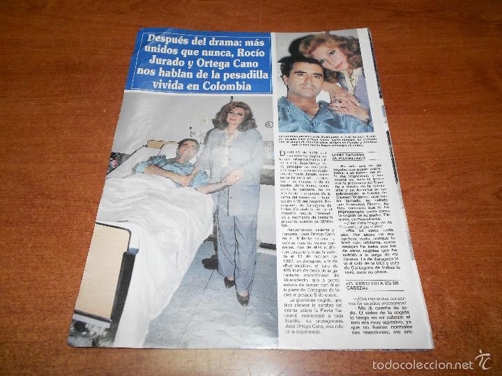 Coleccionismo de Revistas y Peri&oacute;dicos: RECORTE DE PRENSA 1995: ROC&Iacute;O JURADO