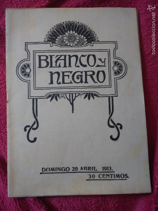 Coleccionismo de Revistas y Peri&oacute;dicos: revista ilustrada Blanco y Negro