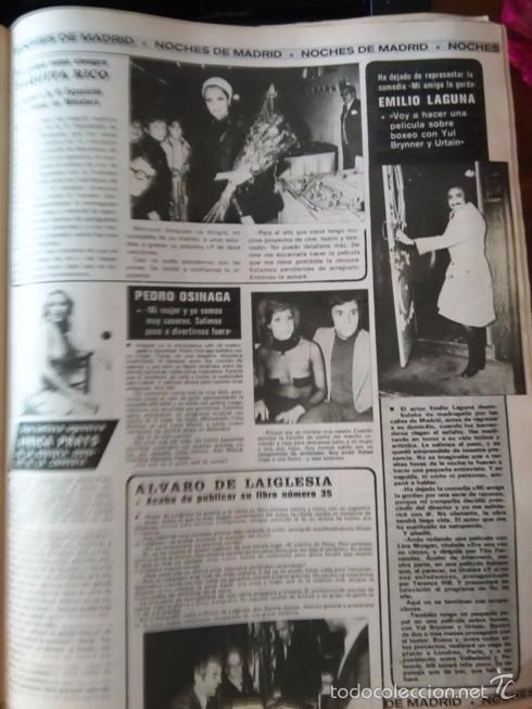 Coleccionismo de revistas y peri&oacute;dicos: recorte paquita rico africa prats alvaro de la iglesia pedro osinaga emilio laguna