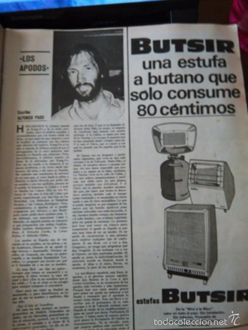 Coleccionismo de Revistas y Peri&oacute;dicos: RECORTE david carradine kung fu