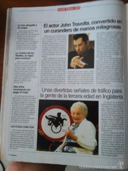 Collezionismo di Riviste e Giornali: recorte john travolta
