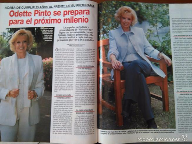 Coleccionismo de Revistas y Peri&oacute;dicos: recorte odette pinto juan pardo rocio jurado el puma manolo escobar marta ferrusola carmen posadas