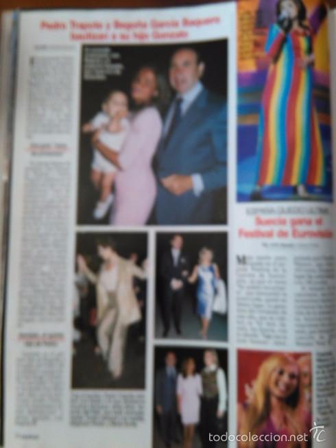 Coleccionismo de Revistas y Peri&oacute;dicos: recorte eurovision charlotte nilsson lydia antonia dellatte terelu campos