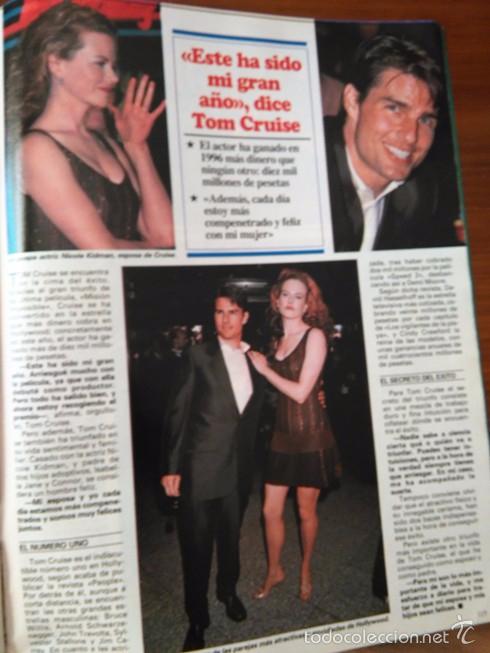 Collectionnisme de Revues et Journaux: recorte tom cruise nicole kidman