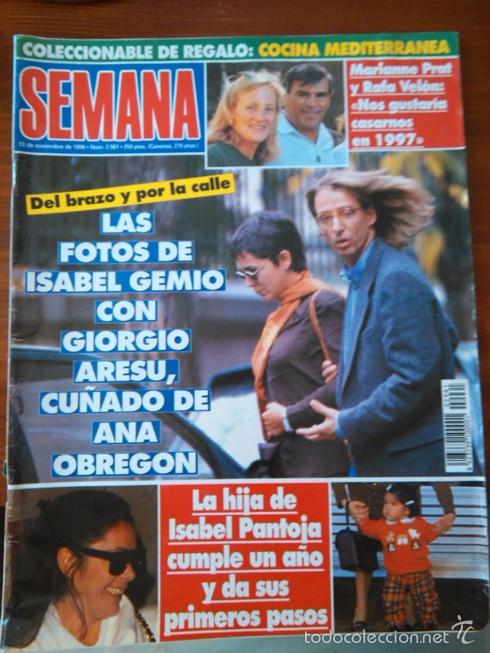 Coleccionismo de Revistas y Peri&oacute;dicos: recorte ISABEL GEMIO GIORGIO ARESU ISABEL PANTOJA