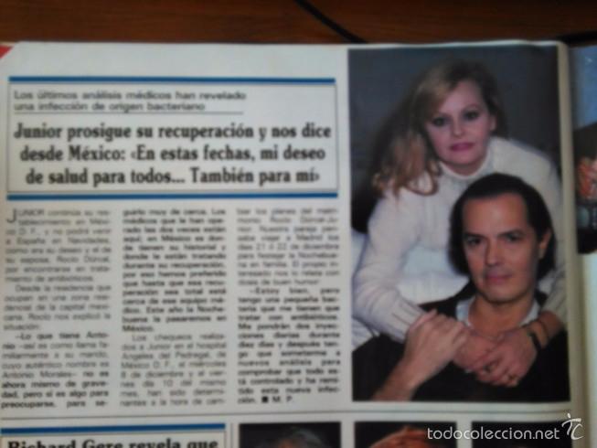 Coleccionismo de Revistas y Peri&oacute;dicos: recorte rocio durcal y junior