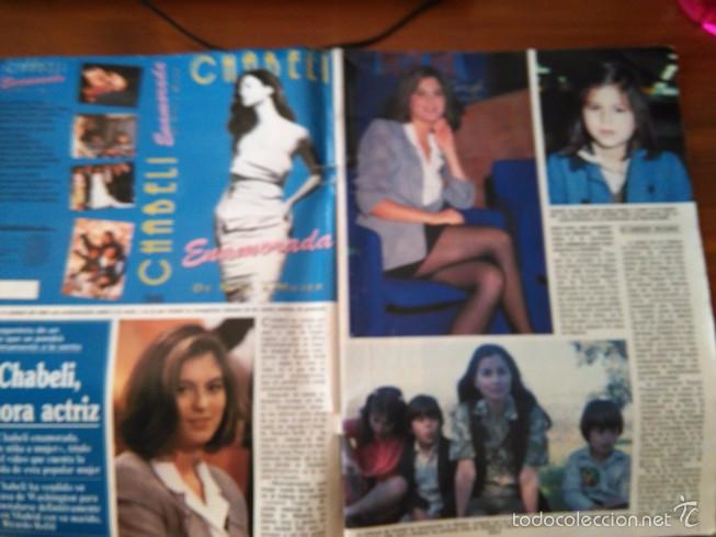 Coleccionismo de Revistas y Peri&oacute;dicos: recorte CHABELI IGLESIAS ISABEL PREYSLER JULIO IGLESIAS RICARDO BOFILL