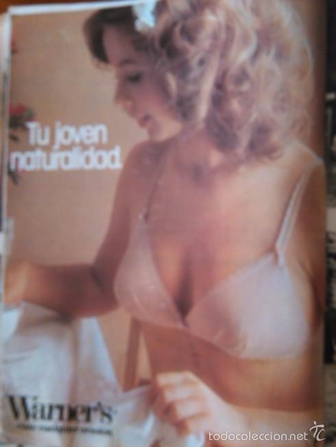 Coleccionismo de Revistas y Peri&oacute;dicos: recorte WARNERS SUJETADORES LENCERIA ROPA INTERIOR FEMENINA
