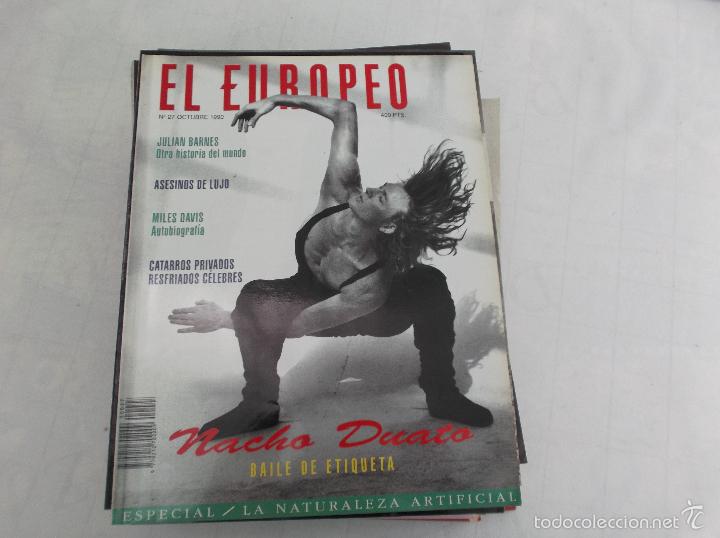 Coleccionismo de Revistas y Peri&oacute;dicos: el europeo n&ordm; 27,nacho duato,julian barnes, miles davis, asesinos de lujo, salvo sadam, octubre-90