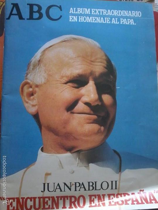 Coleccionismo de Revistas y Peri&oacute;dicos: REVISTA ABC-JUAN PABLO II-ALBUM EXTRAORDINARIO-VISITA A ESPA&Ntilde;A