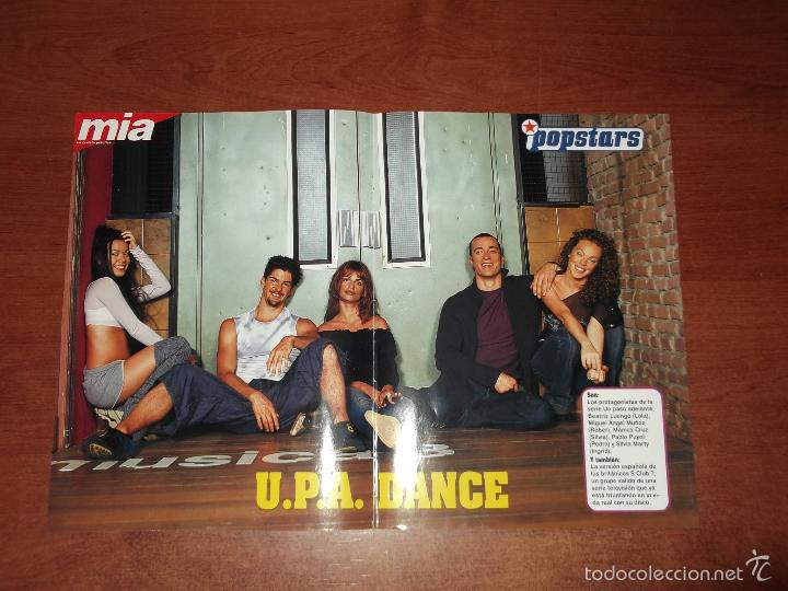 Collectionnisme de Revues et Journaux: POSTER REVISTA POPSTAR A&Ntilde;O 2002 U.P.A. DANCE. BEATRIZ LUENGO, M&Oacute;NICA CRUZ, PABLO PUYOL, M.A. MU&Ntilde;OZ,