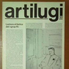 Coleccionismo de Revistas y Periódicos: REVISTA ARTILUGI Nº 10 1980 LECTURA EL.LIPTICA DEL GRUP R