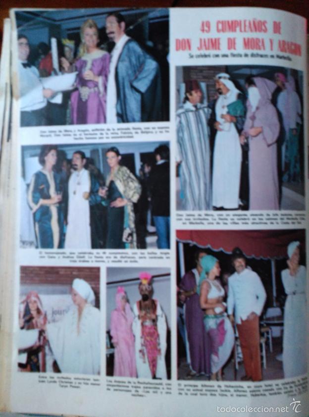 Coleccionismo de revistas y peri&oacute;dicos: recorte TERESA GIMPERADON JAIME DE MORA Y ARAGON MARBELLA