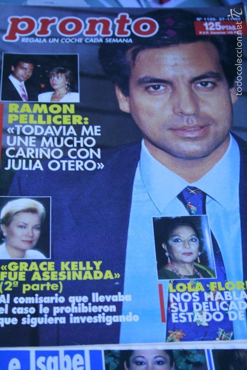 Coleccionismo de revistas y peri&oacute;dicos: LOLA FLORES  LAURA VALENZUELA  MARIA VIDAL  1993