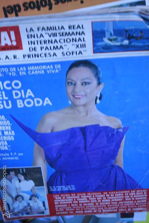 Coleccionismo de Revistas y Peri&oacute;dicos: ROCIO DURCAL  SOFIA LOREN  ISABEL PANTOJA  LOLA FLORES  ROSARIO  JACLYN SMITH  1982