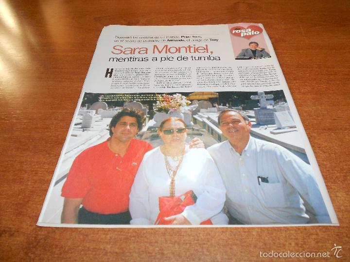 Coleccionismo de revistas y peri&oacute;dicos: RECORTE DE PRENSA 2004: SARA MONTIEL