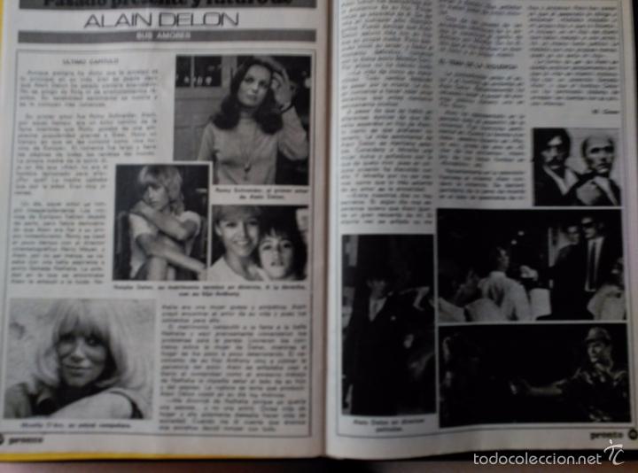 Coleccionismo de Revistas y Peri&oacute;dicos: recorte ALAIN DELON ROMY SCHNEIDER NATHALIE NATALIE ANTHONY MIREILLE DARC