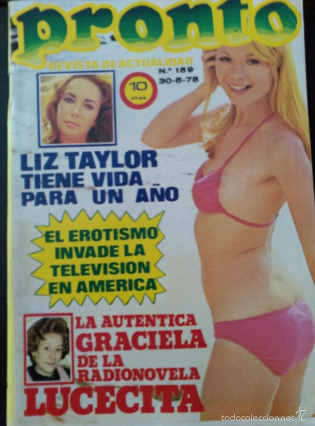 Collection Magazines and Newspapers: recorte LIZ TAYLOR GRACIELA DE LUCECITA