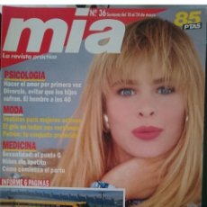 Coleccionismo de Revistas y Periódicos: MIA N 36 DEL 18 AL 24 DE MAYO DE 1987 -CON PUBLICIDAD DE LA EPOCA -NOTICIAS-ETC. Lote 58400806