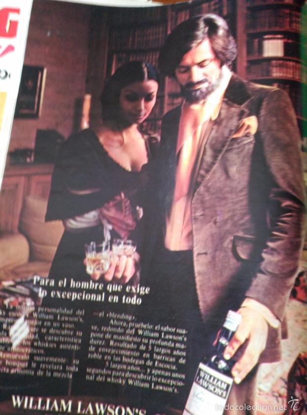 Coleccionismo de Revistas y Peri&oacute;dicos: RECORTE william lawsons whisky