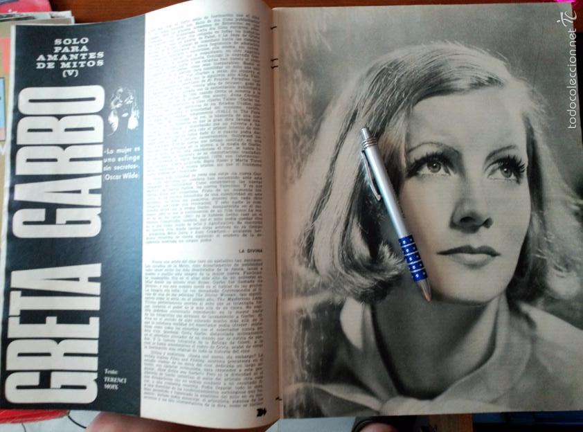 Coleccionismo de Revistas y Peri&oacute;dicos: RECORTE greta garbo