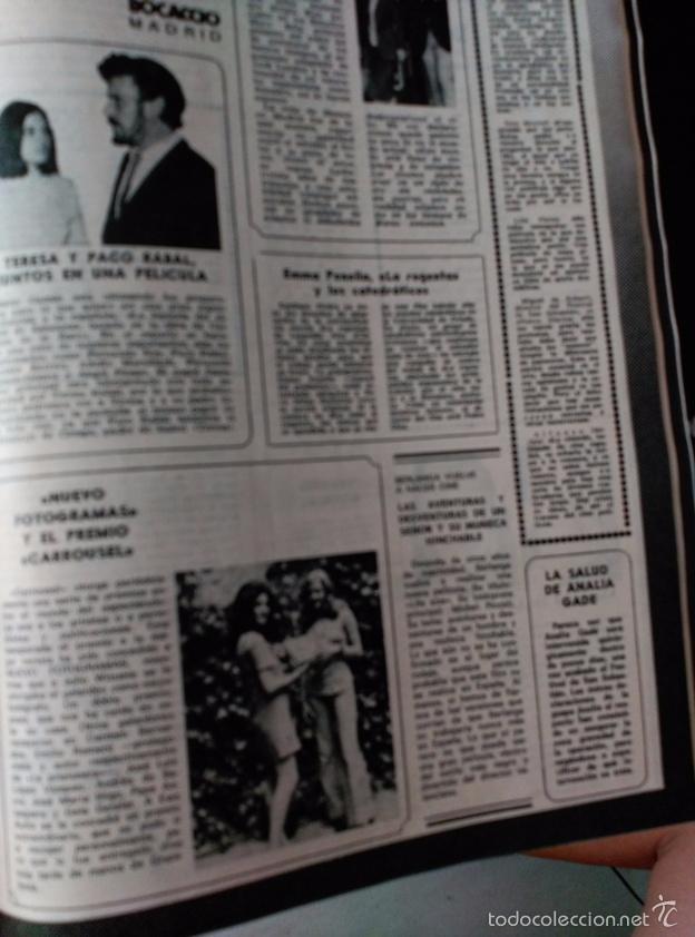 Coleccionismo de Revistas y Peri&oacute;dicos: recorte paco rabal teresa charlton heston grazalema ewa aulin